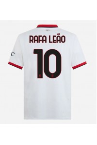 AC Milan Rafael Leao #10 Voetbaltruitje Uit tenue 2024-25 Korte Mouw